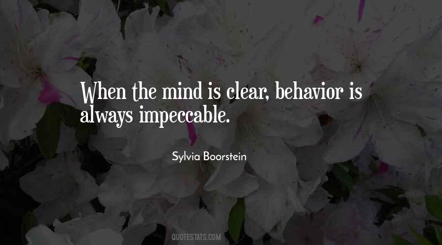 Be Impeccable Quotes #1137140