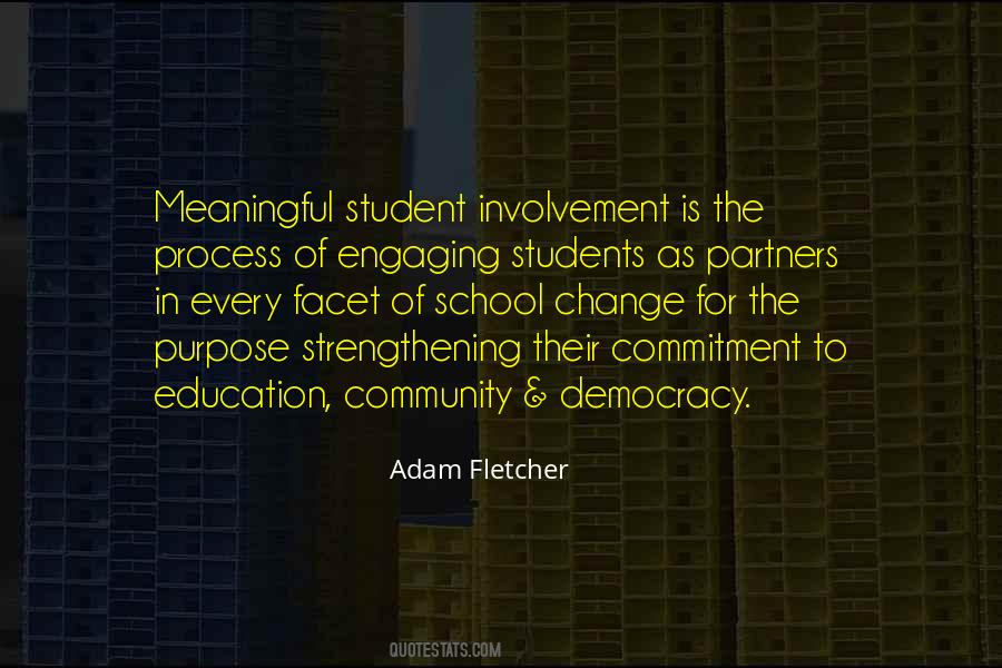 School And Community Involvement Quotes #431757