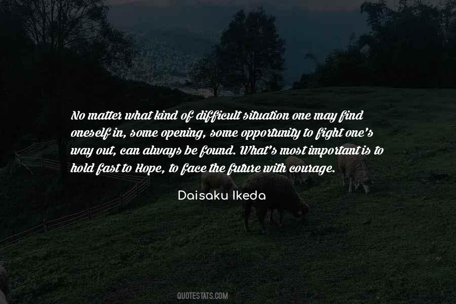 What Does The Future Hold Quotes #48514