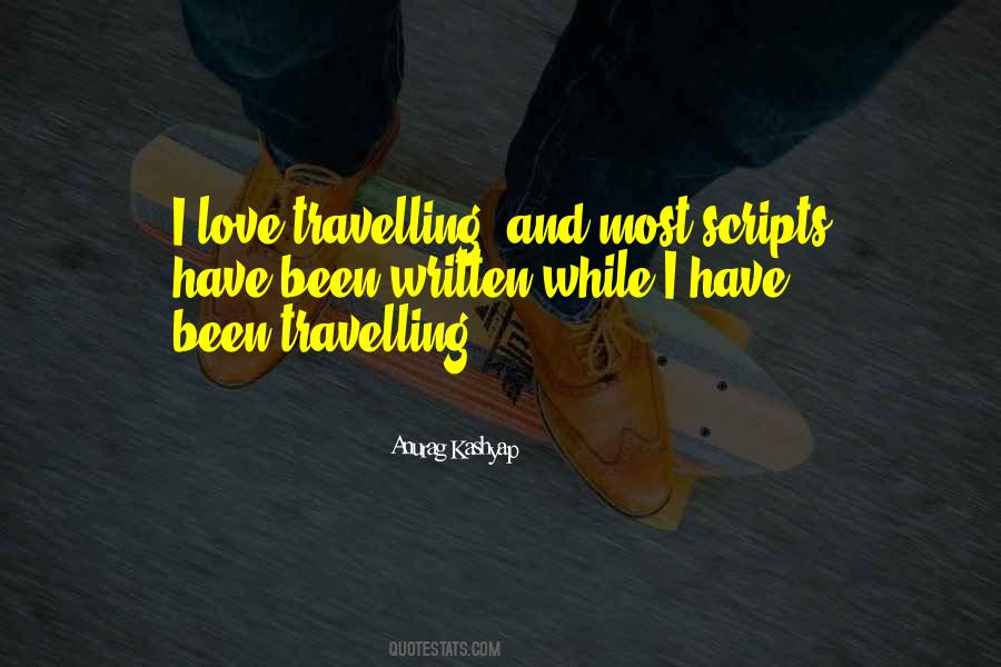 I Love Travelling Quotes #207945