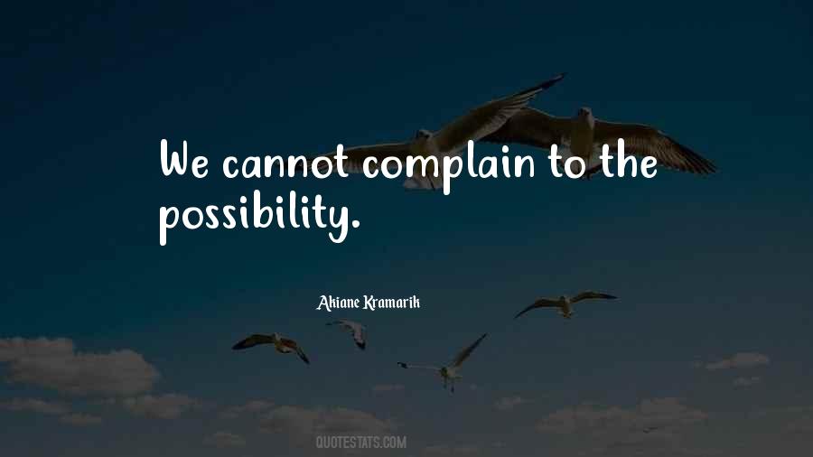 Complain Quotes #1736591