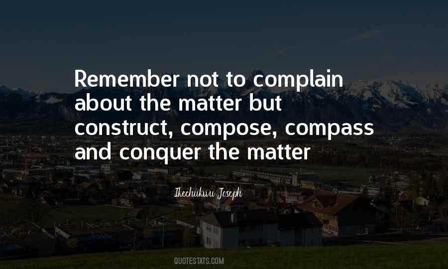 Complain Quotes #1764407