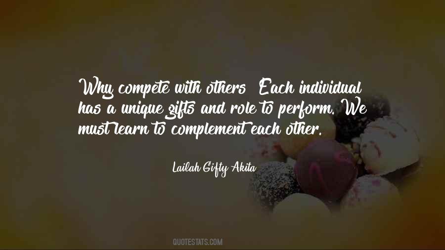 Complement Each Other Quotes #1123593
