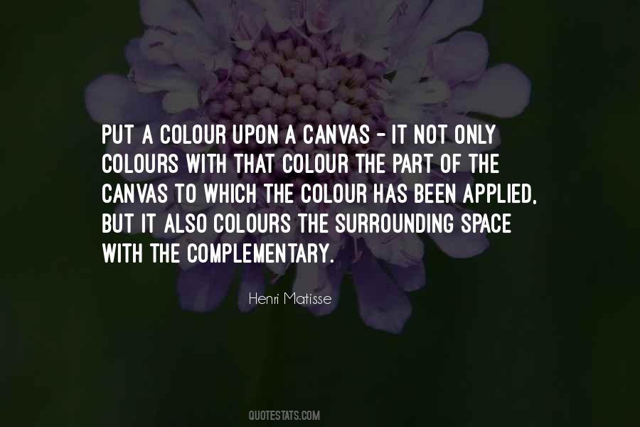 Complementary Colours Quotes #88042