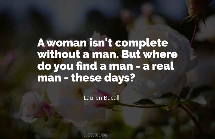 Complete Woman Quotes #1013578