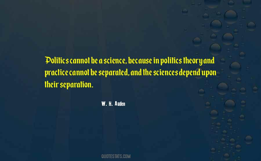 Science Politics Quotes #601259