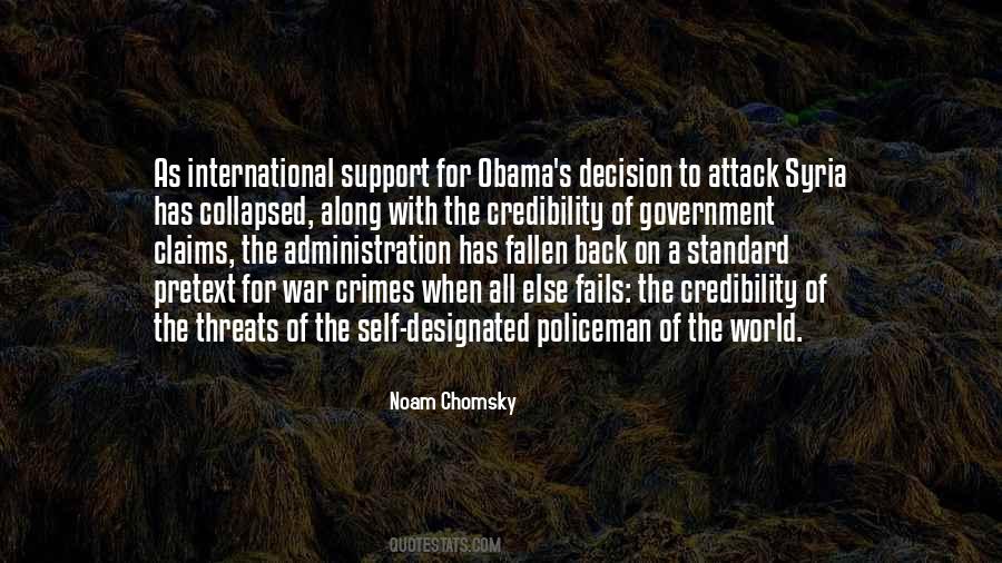 One World Government Obama Quotes #1843467