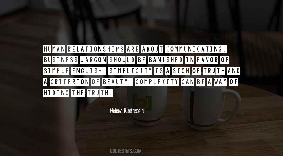 Complexity Of Relationships Quotes #635794
