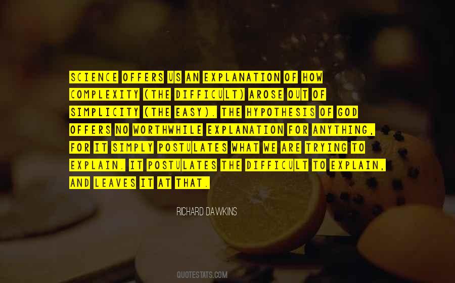 Complexity Science Quotes #422452