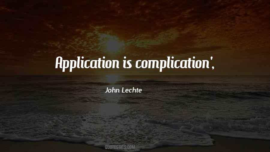 Complication Quotes #749608