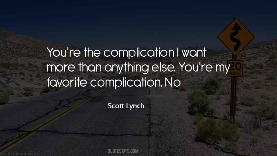 Complication Quotes #88974