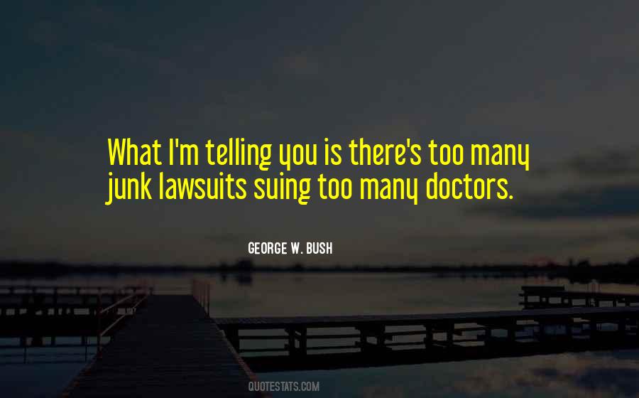 Quotes About Lawsuits #1372758