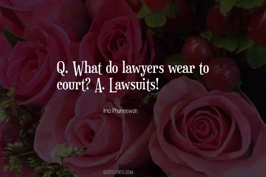 Quotes About Lawsuits #193001