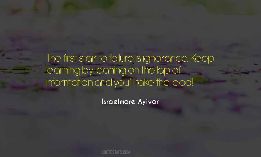 Ignore Ignorance Quotes #1132733