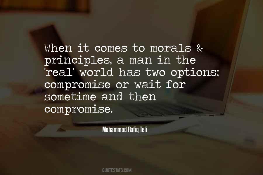 Compromise Principles Quotes #1350226