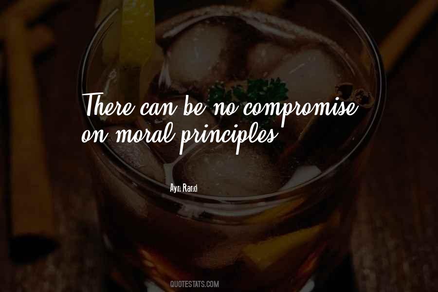 Compromise Principles Quotes #213314