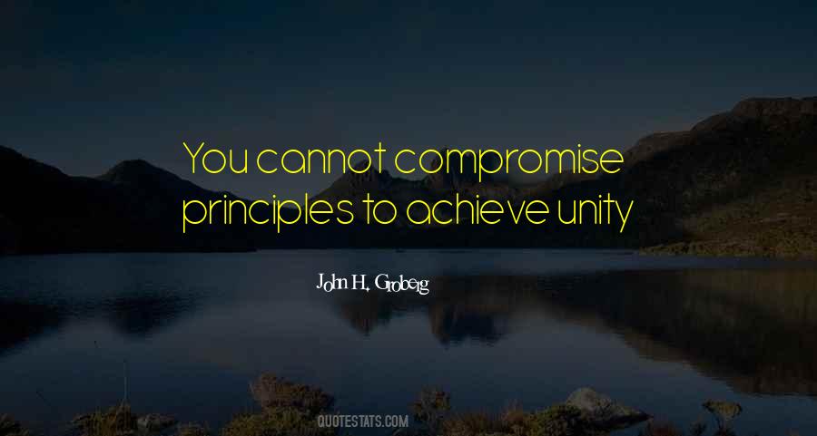 Compromise Principles Quotes #434127