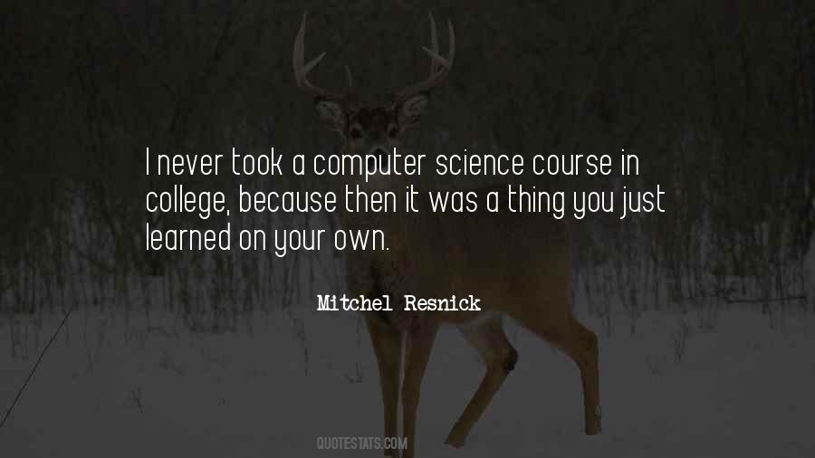 Computer Course Quotes #1519085