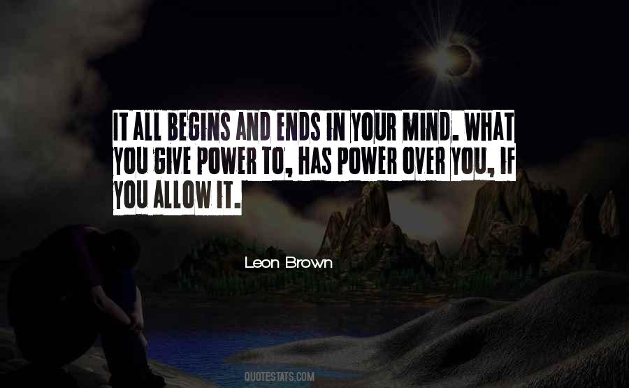 Power Over Your Life Quotes #1618393