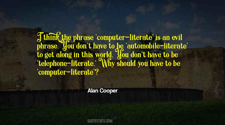 Computer Literate Quotes #1540715