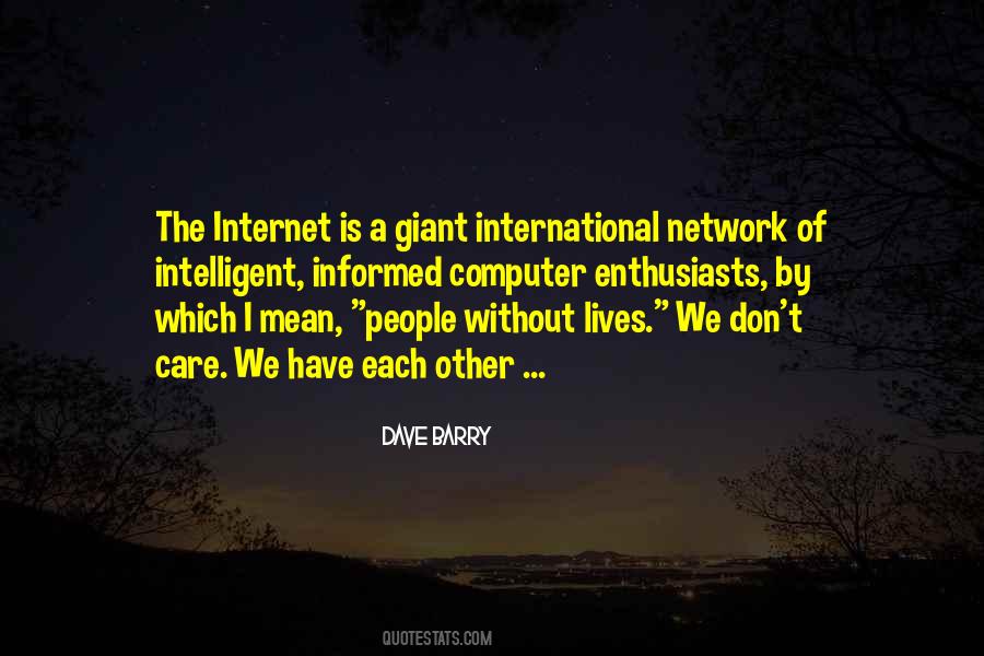 Computer Network Quotes #1349420