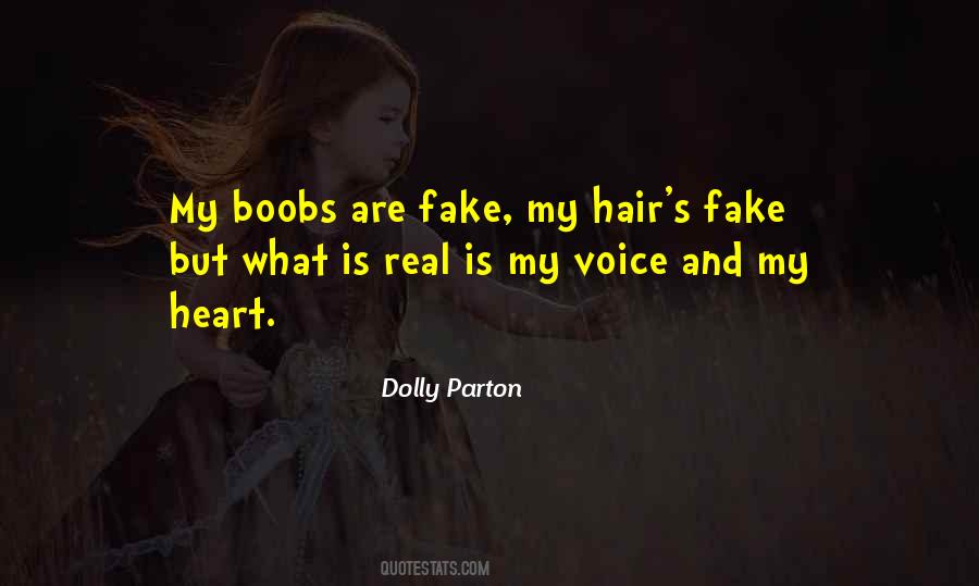 Real Hair Quotes #197525
