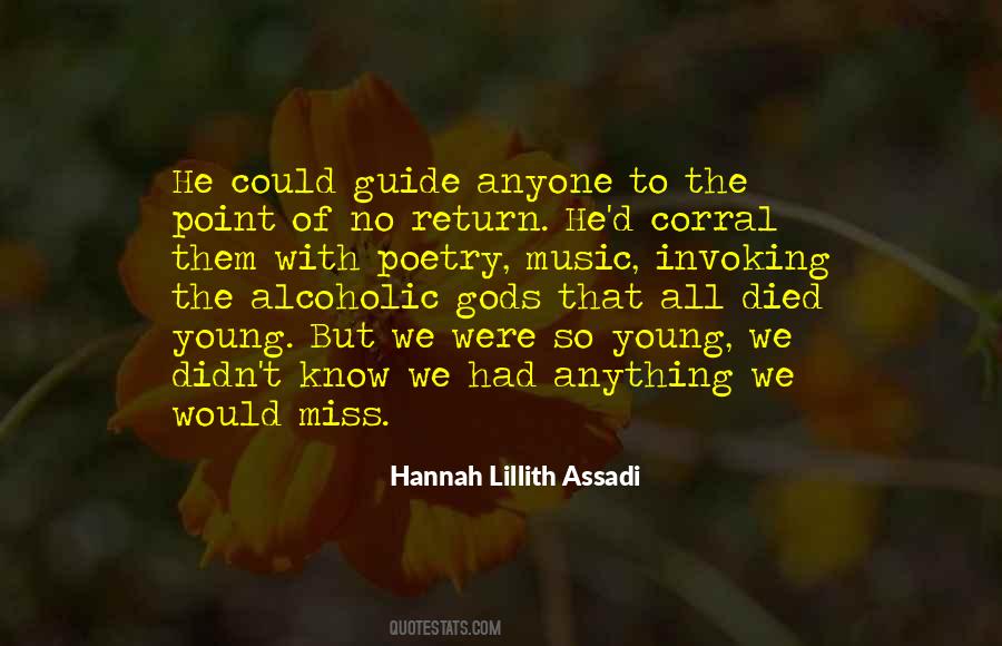 Quotes About The Point Of No Return #994523