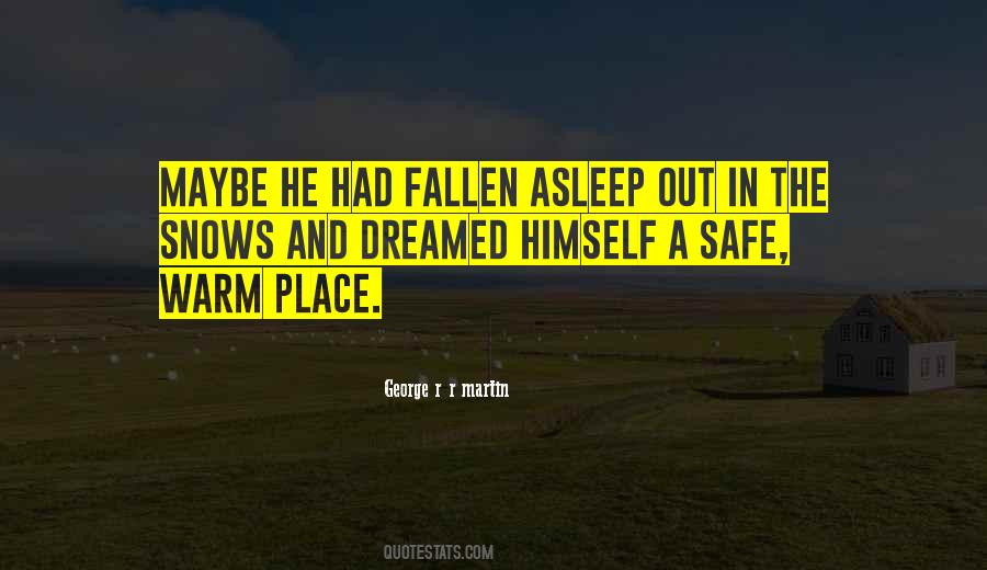 Fallen Asleep Quotes #1534636