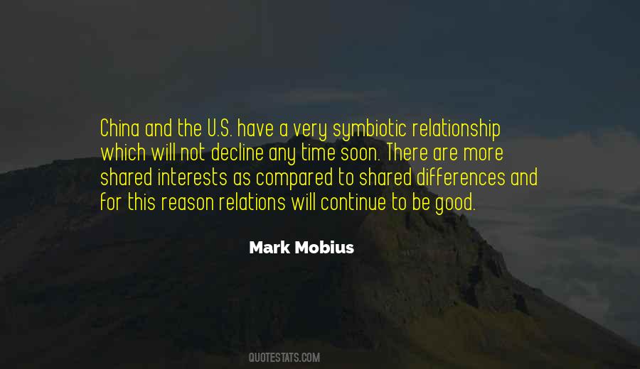 U S China Relations Quotes #1313359