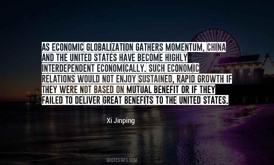 U S China Relations Quotes #1743306