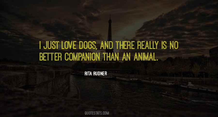 Dogs And Love Quotes #100624