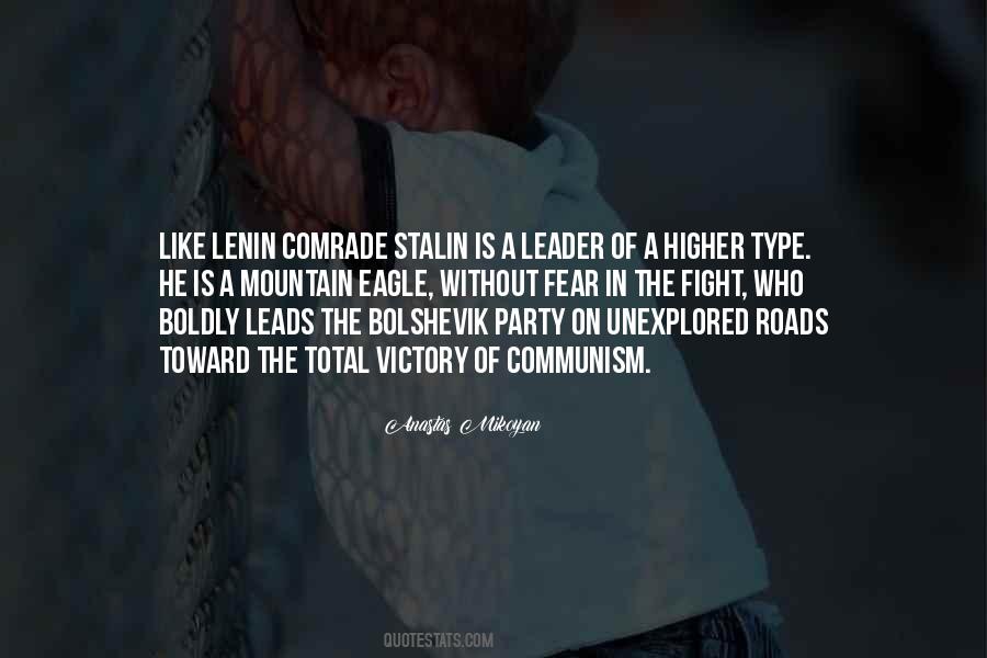 Comrade Lenin Quotes #1726031