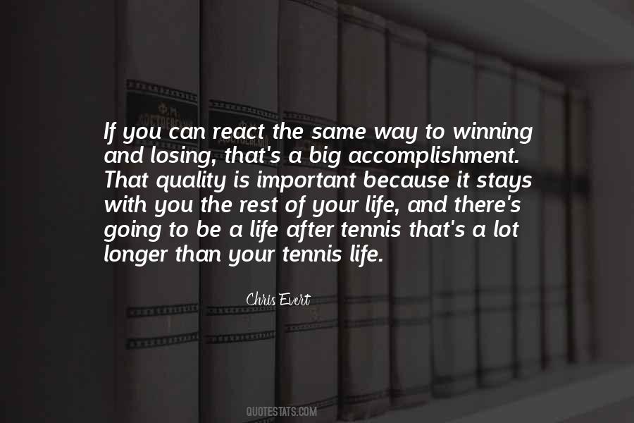 Losing Your Life Quotes #876396