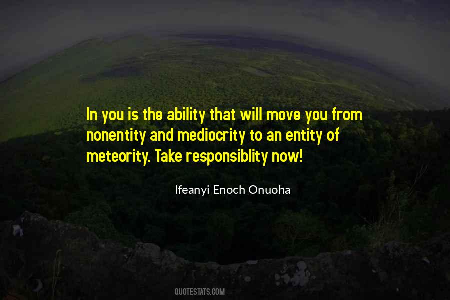 Ifeanyi Enoch Quotes #515502