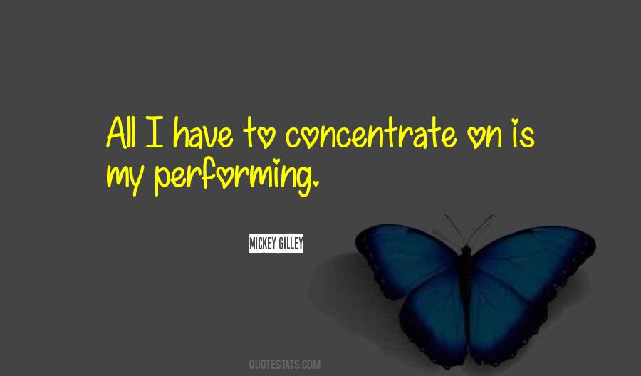 Concentrate On Yourself Quotes #66792