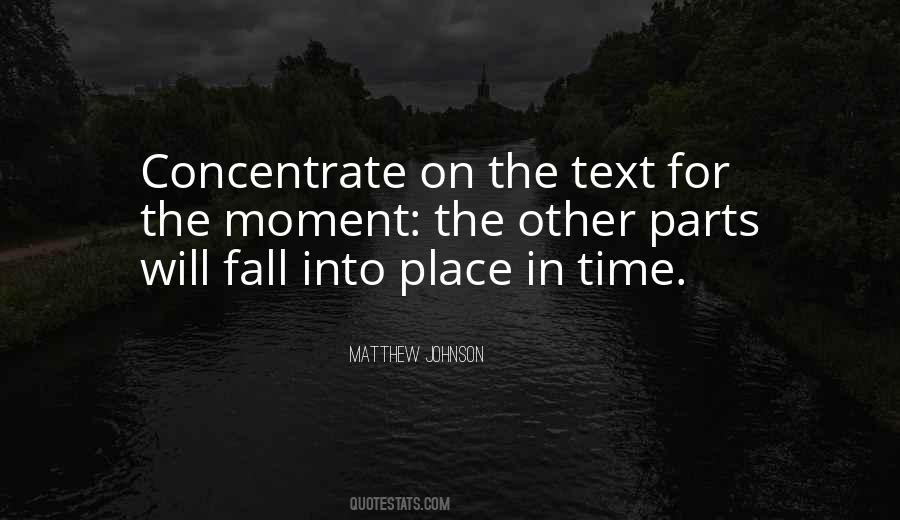 Concentrate On Yourself Quotes #90631