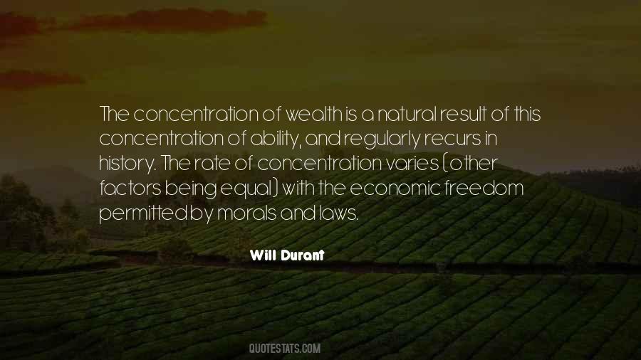 Concentration Of Wealth Quotes #1388910