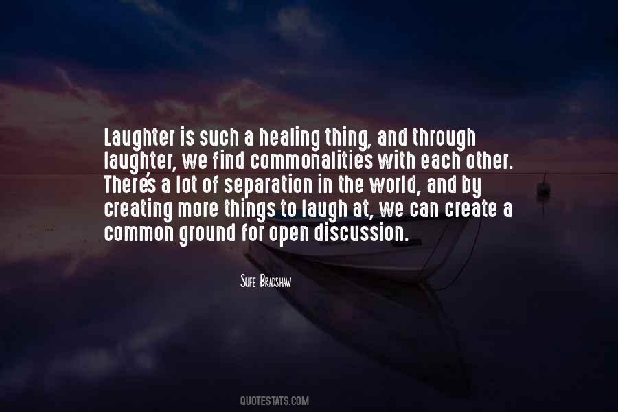 Quotes About Laughter Healing #1473698