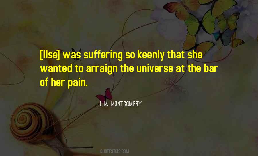 Loss Pain Suffering Quotes #1287516