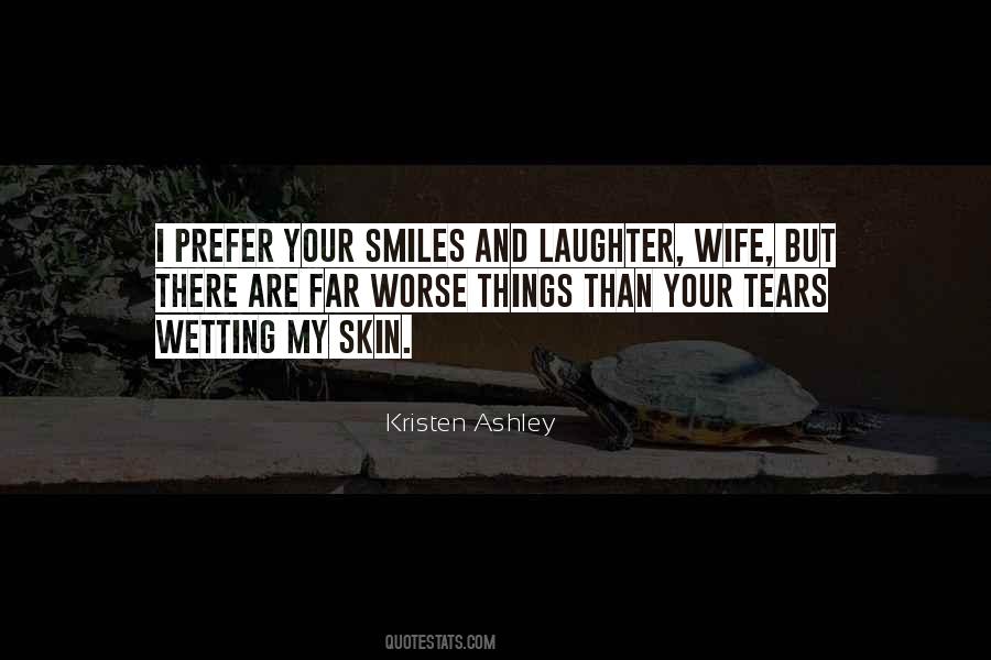 Quotes About Laughter And Tears #1654041