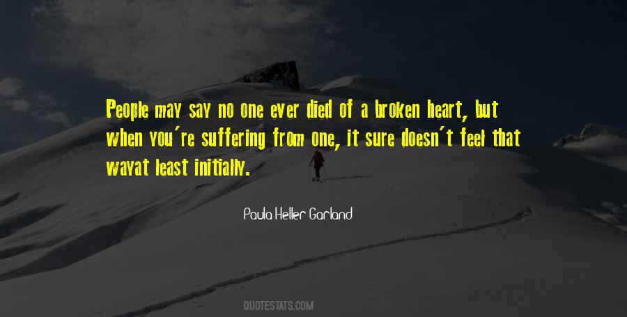 Broken Heart Broken Quotes #116474