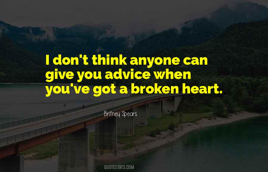 Broken Heart Broken Quotes #33452