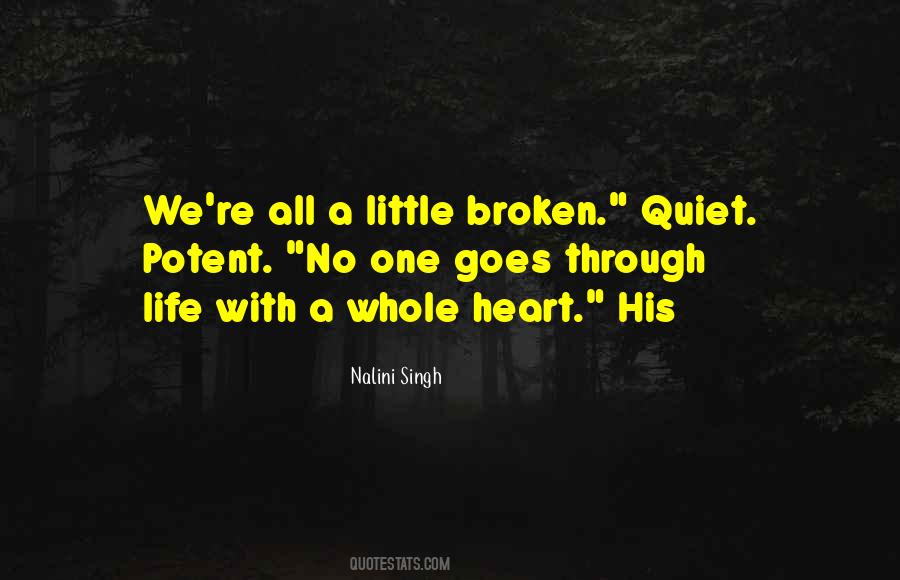 Broken Heart Broken Quotes #64236