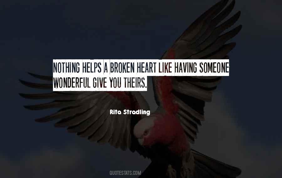 Broken Heart Broken Quotes #90277