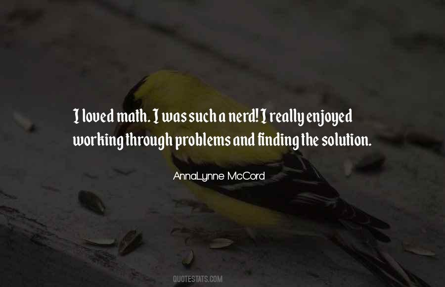Math Problems Quotes #1102542