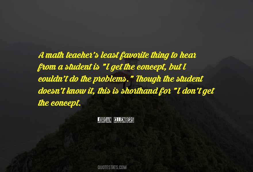 Math Problems Quotes #166487