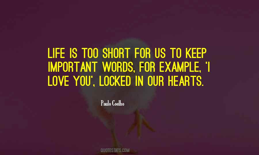 Locked In Love Quotes #897665