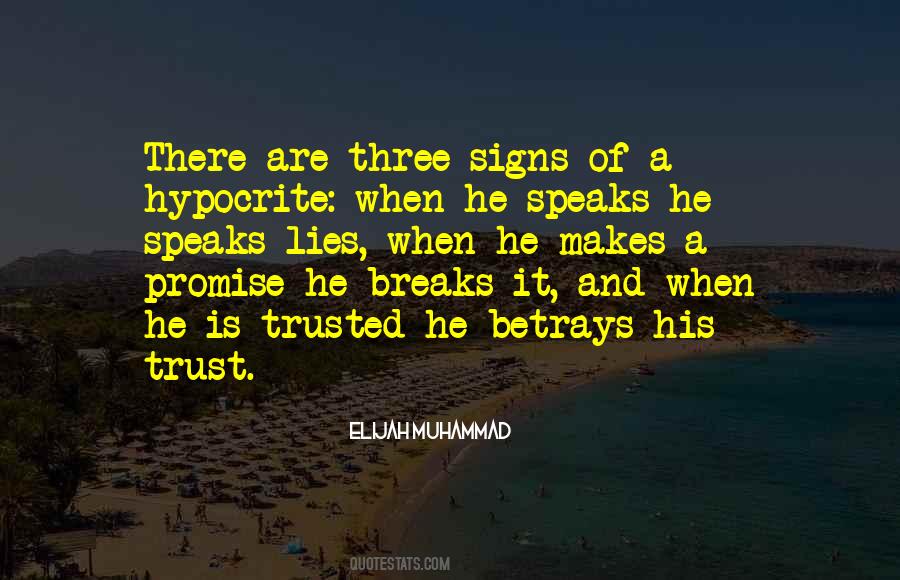 Trust Lies Lying Quotes #1264677