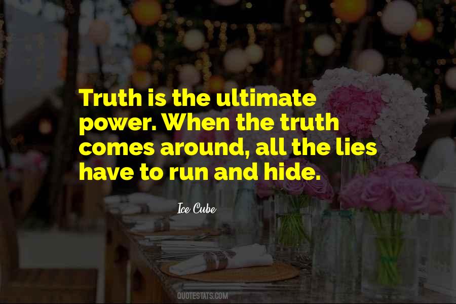 Run And Hide Quotes #1582682