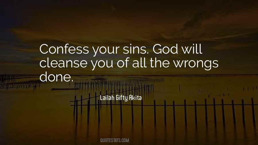 Confess Our Sins Quotes #1633062